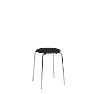 Fritz Hansen - skammel - Dot™ - ash, black/chromed base